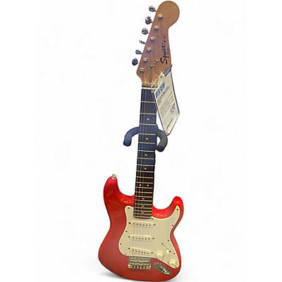 Used Squier Mini Affinity Stratocaster RED Electric Guitar