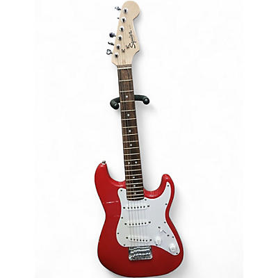 Used Squier Mini Affinity Stratocaster RED Electric Guitar