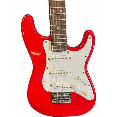 Used Squier Mini Affinity Stratocaster RED Electric Guitar