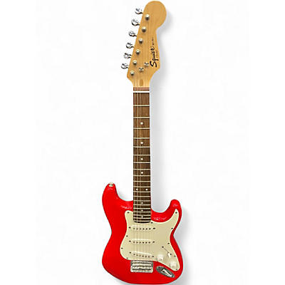Used Squier Mini Affinity Stratocaster RED Electric Guitar