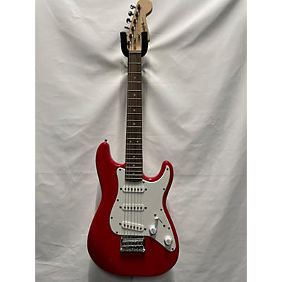 Squier Used Squier Mini Affinity Stratocaster Red Electric Guitar