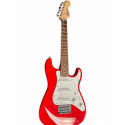 Used Squier Mini Affinity Stratocaster Red Electric Guitar