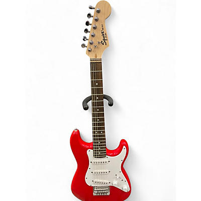 Used Squier Mini Affinity Stratocaster Red Electric Guitar