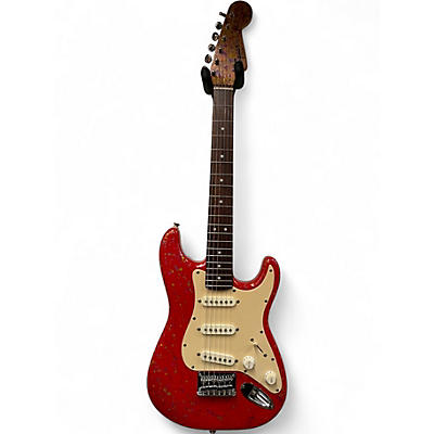 Used Squier Mini Affinity Stratocaster Red Electric Guitar