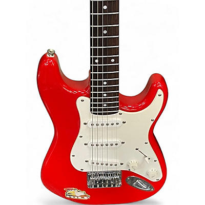 Used Squier Mini Affinity Stratocaster Red Electric Guitar