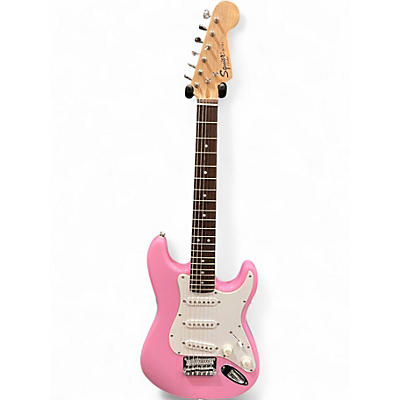 Used Squier Mini Affinity Stratocaster Shell Pink Electric Guitar