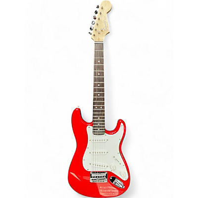 Used Squier Mini Affinity Stratocaster Torino Red Electric Guitar