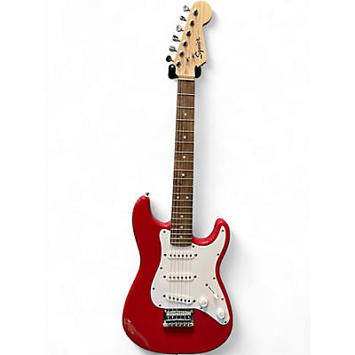 Used Squier Mini Affinity Stratocaster Torino Red Electric Guitar