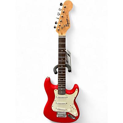Used Squier Mini Affinity Stratocaster Torino Red Electric Guitar