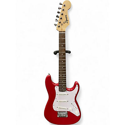 Used Squier Mini Affinity Stratocaster Torino Red Electric Guitar