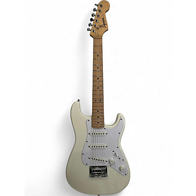 Used Squier Mini Affinity Stratocaster WHITE Electric Guitar