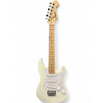 Used Squier Mini Affinity Stratocaster WHITE Electric Guitar