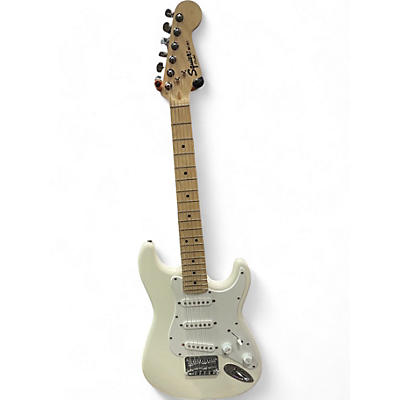 Used Squier Mini Affinity Stratocaster White Electric Guitar