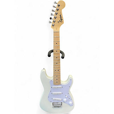 Used Squier Mini Affinity Stratocaster White Electric Guitar