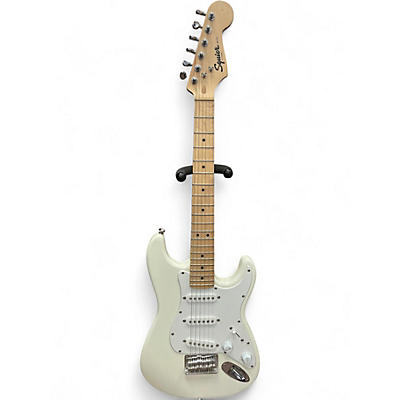 Used Squier Mini Affinity Stratocaster white Electric Guitar
