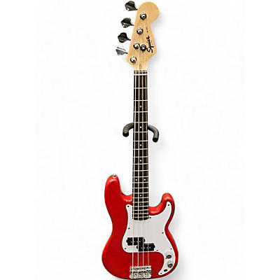 Squier Used Squier Mini Bass Red Electric Bass Guitar