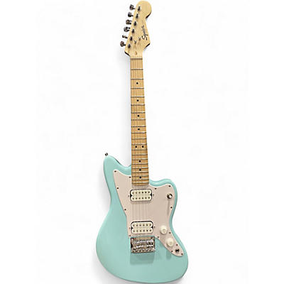 Used Squier Mini Jazzmaster Daphne Blue Solid Body Electric Guitar