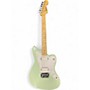 Used Squier Mini Jazzmaster HH Surf Green Solid Body Electric Guitar Surf Green