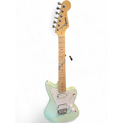 Used Squier Mini Jazzmaster Seafoam Green Solid Body Electric Guitar