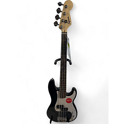 Squier Used Squier Mini P Bass Black And White Electric Bass Guitar