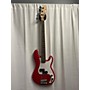 Used Squier Used Squier Mini Red Electric Bass Guitar