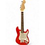 Used Squier Mini Red Solid Body Electric Guitar Red