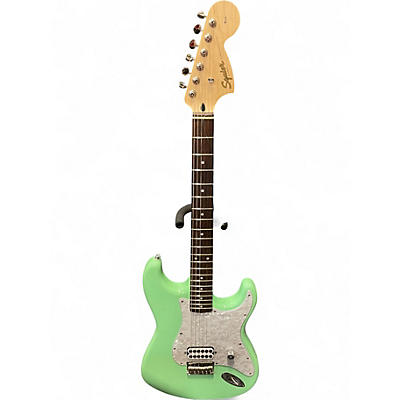Used Squier Modified Affinity Stratocaster Surf Green Solid Body Electric Guitar