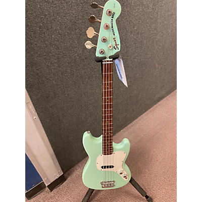 Squier Used Squier Music Master Bass Teal Electric Bass Guitar