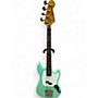 Used Squier Mustang Surf Green Electric Bass Guitar Surf Green