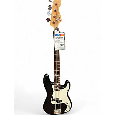 Used Squier P-BASS BLACK Electric Bass Guitar