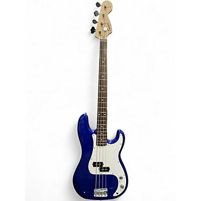 Used Squier P-BASS Blue Electric Bass Guitar