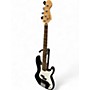 Used Squier P-Bass Black Electric Bass Guitar Black