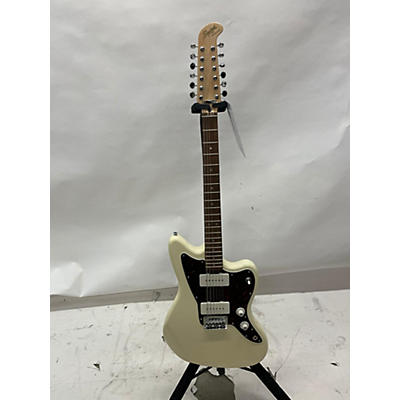 Squier Used Squier PARANORMAL 12 STRING JAZZMASTER Cream Solid Body Electric Guitar