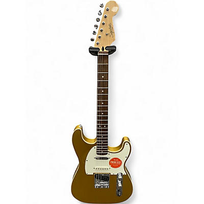 Used Squier PARANORMAL CUSTOM NASHVILLE STRATOCASTER Aztec Gold Solid Body Electric Guitar
