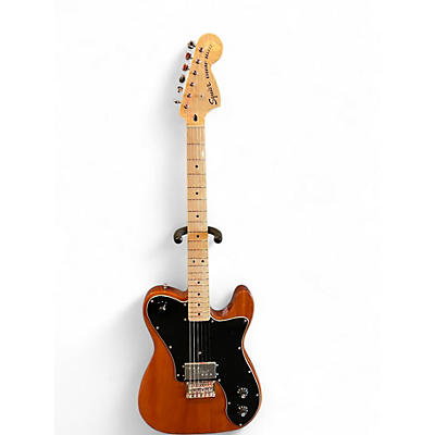 Used Squier PARANORMAL ESQUIRE DELUXE MOCCA Solid Body Electric Guitar