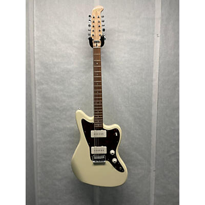 Squier Used Squier PARANORMAL JAZZMASTER XII Cream Solid Body Electric Guitar