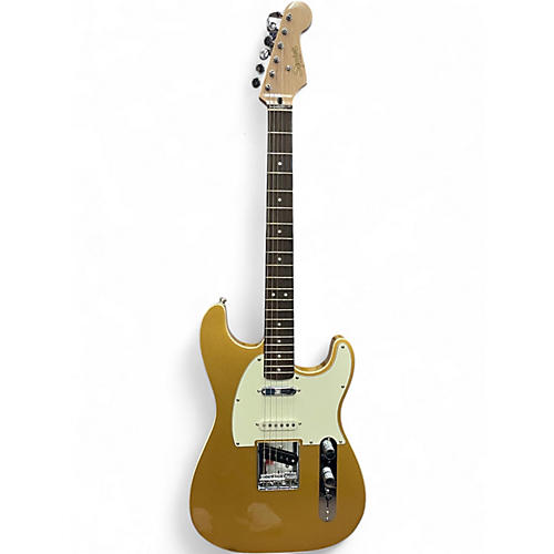 Used Squier PARANORMAL NASHVILLE STRATOCASTER Metallic Gold Solid Body Electric Guitar Metallic Gold
