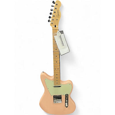 Used Squier PARANORMAL OFFSET TELECASTER Shell Pink Solid Body Electric Guitar