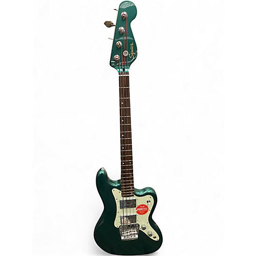 Used Squier PARANORMAL RASCAL BASS Sherwood Green Electric Bass Guitar Sherwood Green