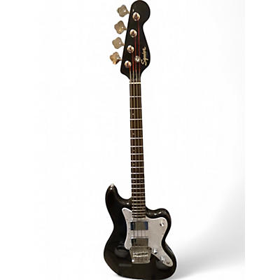 Used Squier PARANORMAL RASCAL Black Electric Bass Guitar