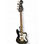Used Squier PARANORMAL RASCAL Metallic Black Electric Bass Guitar Metallic Black