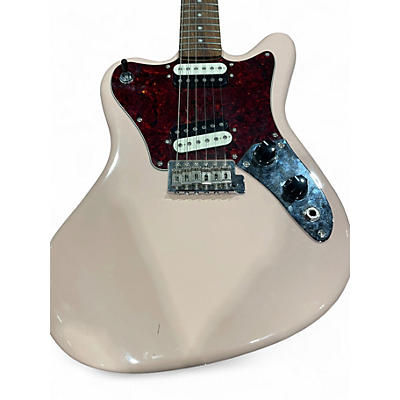 Used Squier PARANORMAL SERIES SUPER-SONIC SHELL PINK Solid Body Electric Guitar