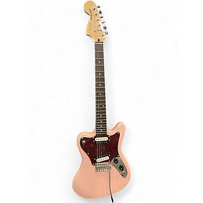 Used Squier PARANORMAL SUPER-SONIC Shell Pink Solid Body Electric Guitar