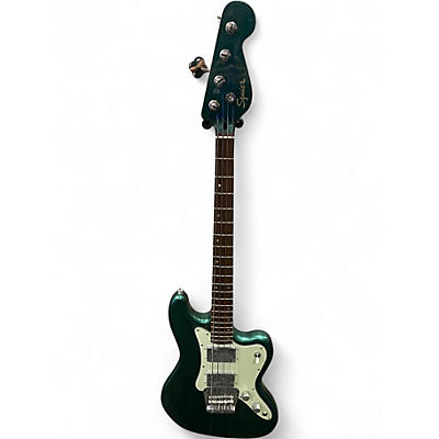 Used Squier PARANORMAN RASCAL GREEN Electric Bass Guitar