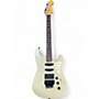 Used Squier PARTSCASTER STRAT W/ TREM White Solid Body Electric Guitar White