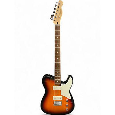Used Squier Paranormal Baritone Cabronita Telecaster 3 Color Sunburst Solid Body Electric Guitar