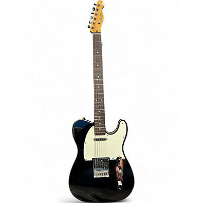 Used Squier Paranormal Baritone Cabronita Telecaster Black Solid Body Electric Guitar