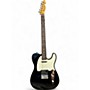 Used Squier Paranormal Baritone Cabronita Telecaster Black Solid Body Electric Guitar Black