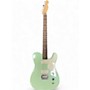 Used Squier Used Squier Paranormal Baritone Cabronita Telecaster Seafoam Green Solid Body Electric Guitar Seafoam Green