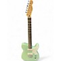 Used Squier Paranormal Baritone Cabronita Telecaster Seafoam Green Solid Body Electric Guitar Seafoam Green